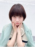 【kanna 高円寺 SYUK】丸みショート/顔周りカット/髪質改善