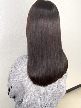 美容室 ハルミ ヘア リゾート 川口店(Harumi Hair Resort) 前髪/アンブレラカラー/こなれミディ/イメチェン/ウェーブパーマ