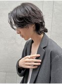 ニュアンスパーマ波巻きパーマスパイラルパーマダウンパーマ黒髪