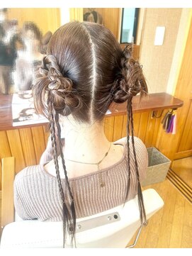 エクステンション クーチャー(Extention Cu'cha) 韓国風ヘアアレンジ