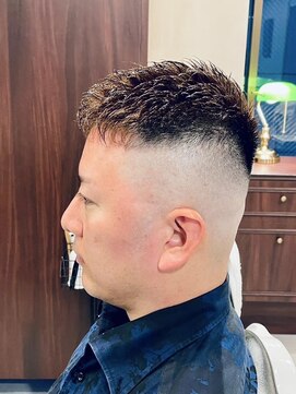 グレイスフルバーバーロンドン 大宮店(Graceful Barber London) 【40代 男性】ロンドンスキンハイフェード（大宮/バーバー）