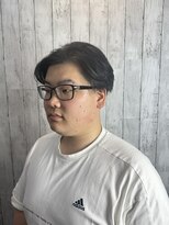 ビューティドレッセヤマノ 池袋パルコ(Beauty Dresse YAMANO)&nbsp;メンズツーブロック　サイドパートアップばんく