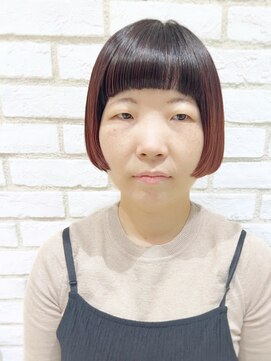 アッシュ 十日市場店(Ash) グラデーションボブ