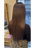 肩くらいのミディアムでもエクステ付けれます！