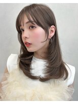 キリ 表参道(kyli)&nbsp;ナチュラルカール美髪モテ髪愛され結べるボブダークアッシュ