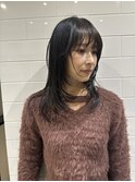 ワンカールで決まるレイヤーカット