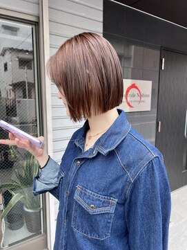 アドア 横浜(ADORE) 【ADORE横浜】ボブ×切りっぱなしボブ