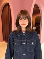 ボタン コロン 表参道 原宿(VOTAN COLON)&nbsp;オレンジブラウンにゆるっとくびれ