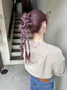 トランク(TRUNK) ラベンダーピンク×アレンジ