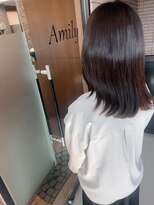 アミリー 成田東町店(Amily) 髪質改善トリートメント艶髪ツヤ感パサツキ広がり潤艶ストレート