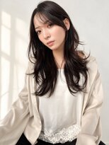 ユイマァル 岡山(YUIMARL)&nbsp;岡山レイヤーカット20代30代髪質改善ブラウンカラー顔周りカット