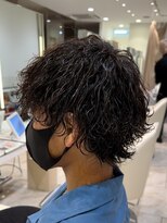 ケンジ 平塚 アネッタ(KENJE annetta)&nbsp;メンズ　メンズパーマ　フェザーパーマ　波巻パーマ　特殊パーマ