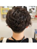 レディースショートパーマ