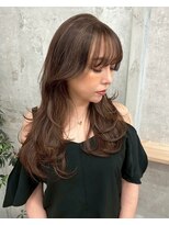 アロ 梅田(alo) 【藤田真由】似合わせ大人レイヤーカット×ニュアンスカラー