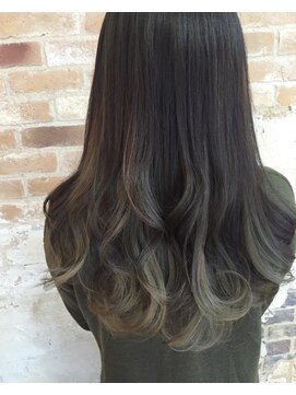 ヘアスタジオニコ(hair studio nico...) レインバレイヤージュグレージュ