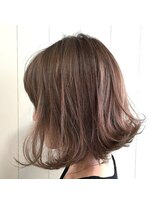 ノット 成田公津の杜(Knot)&nbsp;外国人風ハイライト×外ハネ×ヌーディーカラー☆