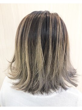 ベニ 岩沼たけくま店(BENI) バレイヤージュ