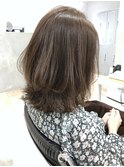 【Owll】大人かわいい　外ハネボブ　ブラウンアッシュ