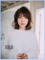ヘア メイク ハク 横浜(hair make Haku)&nbsp;外ハネミディーボブ