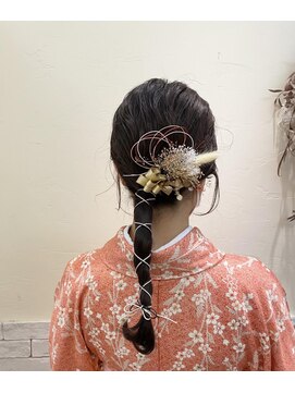 ネオリーブリノア 北千住東口店(Neolive Linoa) タイトアレンジ　袴　ヘアセット