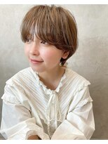 メゾンドイギー(MAISON de IGGY)&nbsp;柔らかく＊丸みショート/イメチェン/ダークアッシュ/モード