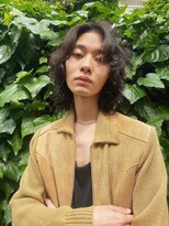 マグノリア オモテサンドウ(MAGNOLiA Omotesando)&nbsp;メンズミディアムヴィンテージパーマ・・YOSHIBA