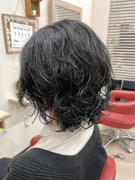 サクラ(SAKURA) ラフウェーブ/かきあげバング