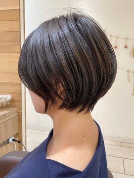 ティダスマイル(tida smile) オフィスにも♪ナチュラルカラー×大人ショート