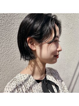 ファヴォリ(favori) 【favori自由が丘】コンパクトボブ×前髪パーマ