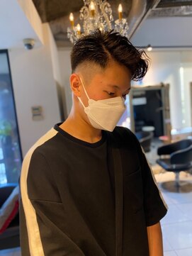 アイズ 海老名(AIZU) フェード　ショートツイストスパイラルパーマツイストパーマ