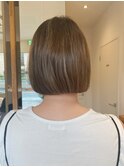内巻きボブ