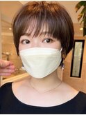 ショート/ショートカット/髪質改善/白髪ぼかし/