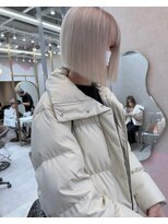 ロンド レア 天神大名店(Lond Le’a)&nbsp;ダブルカラー/インナーカラー/イヤリングカラー/ピンクブラウン