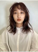 【Un ami】無造作ニュアンスパーマ 大楽