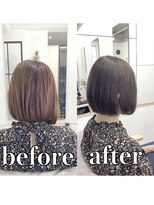 スリーヘアー(THREE hair)&nbsp;お客様ビフォーアフター3