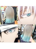 【sai】六眼グラデーション×ホワイトベージュ