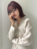 アイコニックナゴヤ(AIconic nagoya)&nbsp;ぱつっと大人カワイイ☆ボブ×ブラウンカラー