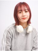 切りっぱなしボブ シアーカラー姫カット 美髪*