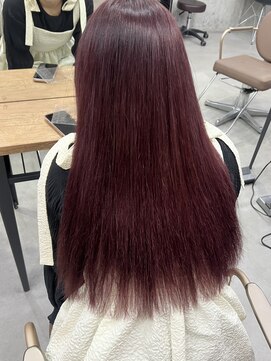 サクラ オモテサンドウ(SAKURA) チェリーピンク/ブリーチカラー