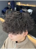 ツイストスパイラルパーマツイストパーマメンズマッシュパーマ