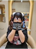 ヘアセットヘアメイクお呼ばれヘアライブ量産コンサートアレンジ