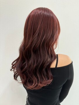 ルミヘアー 金沢駅西口店(Lumi hair) ★金沢駅西/レッドカラー/韓国/小顔/顔まわりレイヤー