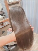 髪質改善カラー、髪質改善ストレート