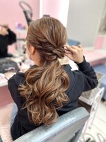 シーズン 大阪(SEASON)&nbsp;【ヘアセット】ローポニー/カジュアルアレンジ/梅田