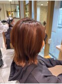 切りっぱなしボブ