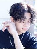 武蔵小杉ニュアンスパーマ毛流れセンターパートシャドウパーマ◎