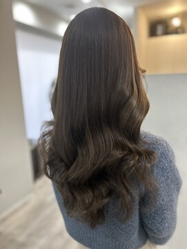 グランディールヘアデザイン(grandir hairdesign) ダークアッシュブラウン!-Yurika-