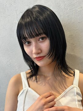 ノイ(noi) 顔周りレイヤーカットくびれヘアミルクティーベージュカラー
