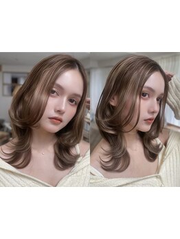 芸能人も御用達◎「初めて理想以上の顔周りに…！」の口コミ多数◎レイヤーカット×髪質改善カラーで超話題