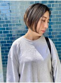 ショートボブ/ハイライトボブ